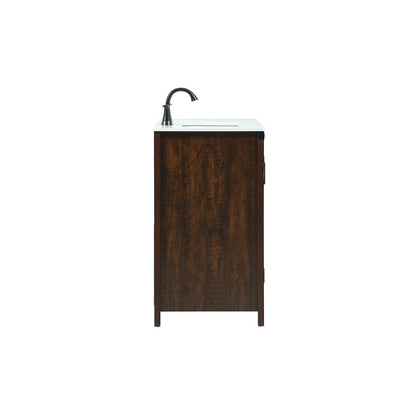 32 inch Single bathroom vanity in expresso