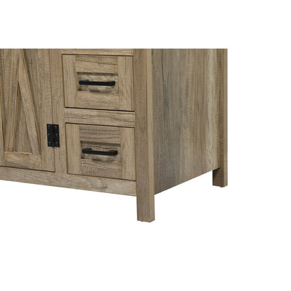 32 inch Single bathroom vanity in natural oak
