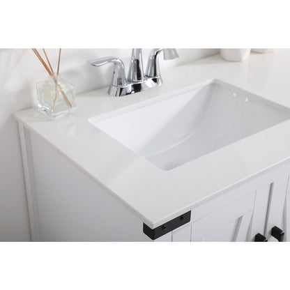 36 inch bathroom vanity in White