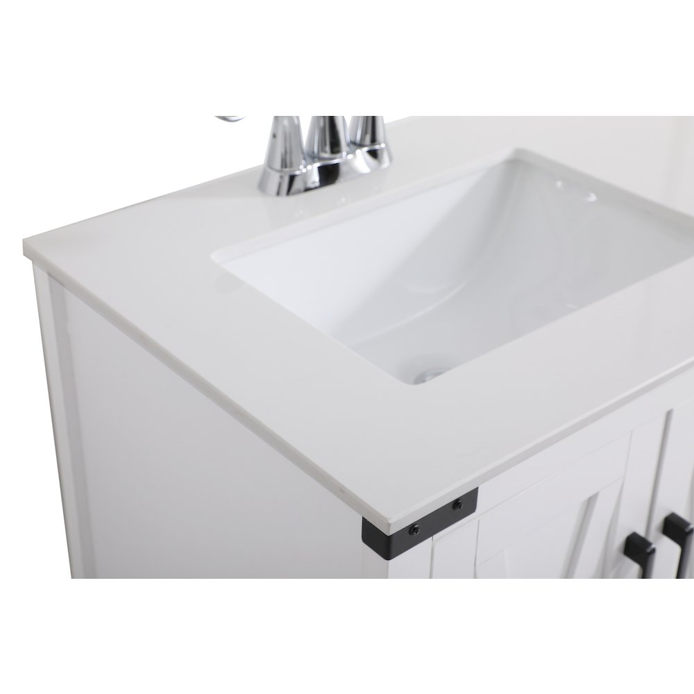 36 inch bathroom vanity in White