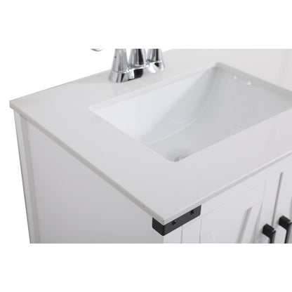 36 inch bathroom vanity in White