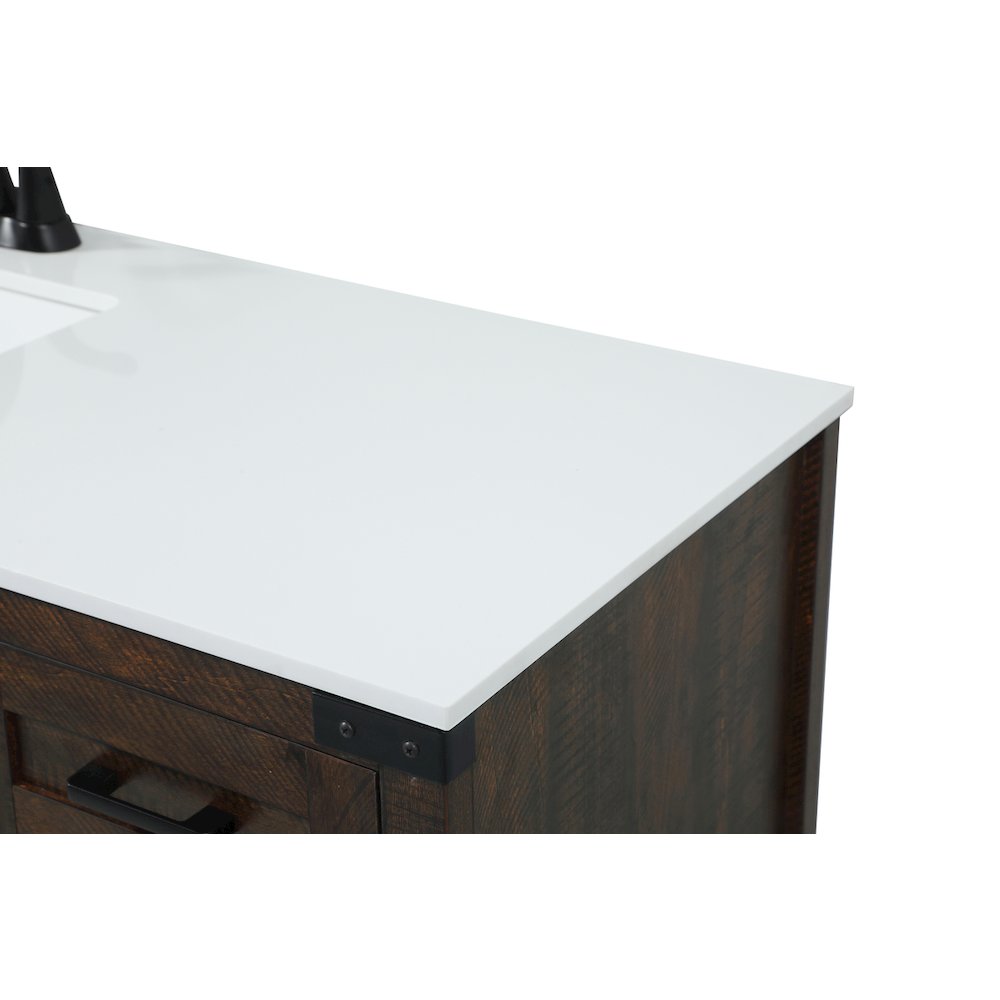 42 inch Single bathroom vanity in expresso