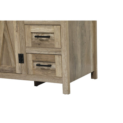 48 inch Single bathroom vanity in natural oak