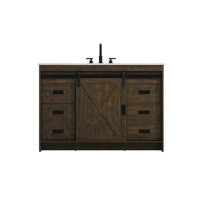 Austin 48 Inch Single Bathroom Vanity In Expresso