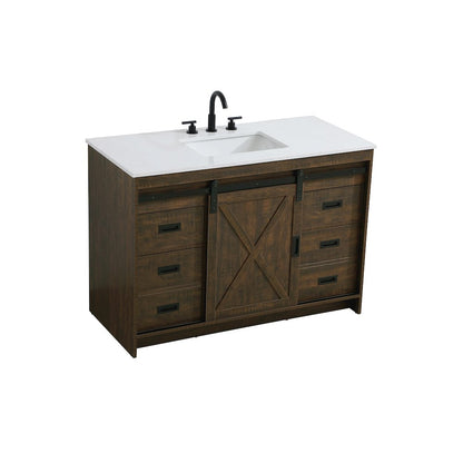 Austin 48 Inch Single Bathroom Vanity In Expresso