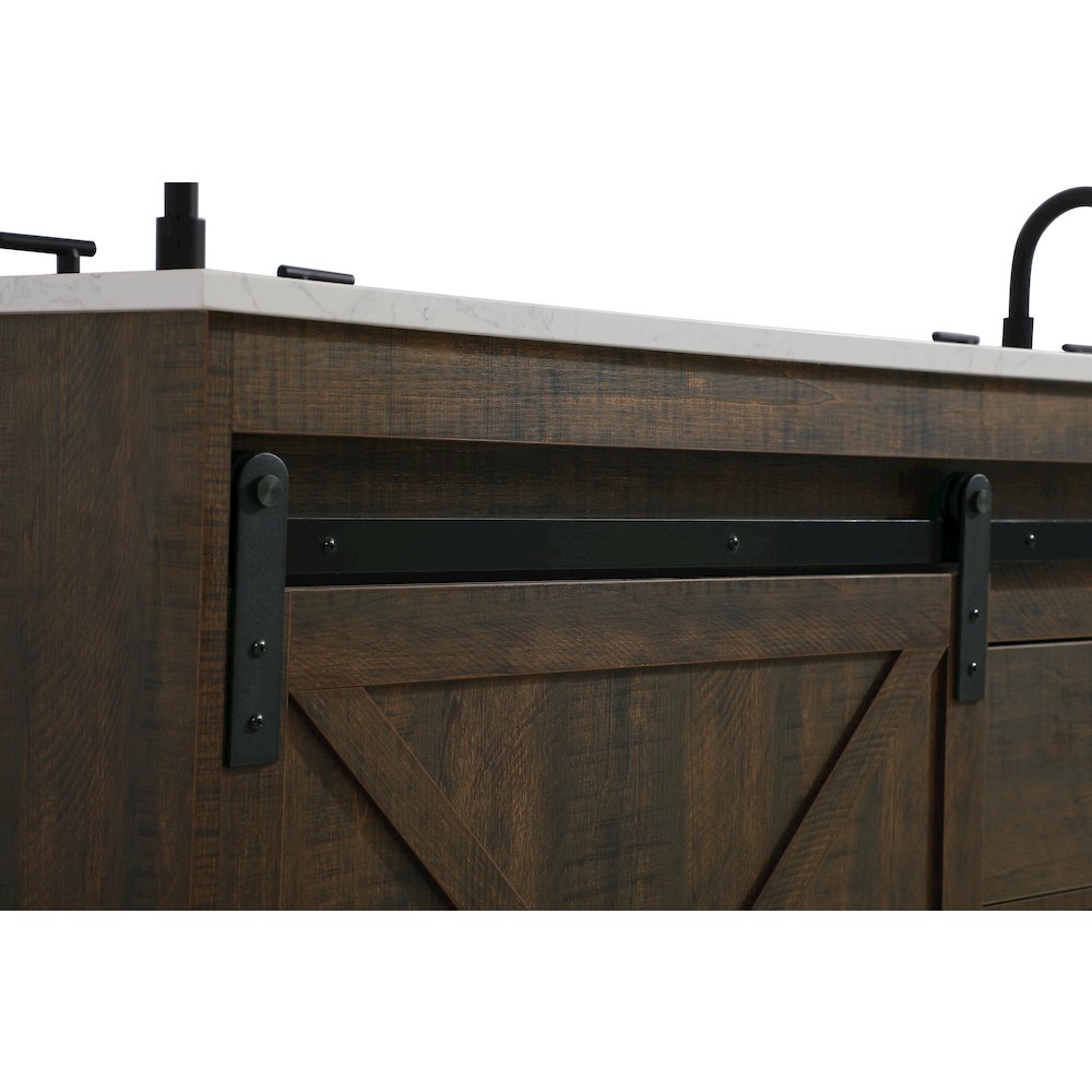 Austin 60 Inch Double Bathroom Vanity In Expresso