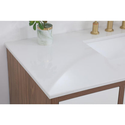 48 inch bathroom vanity in White