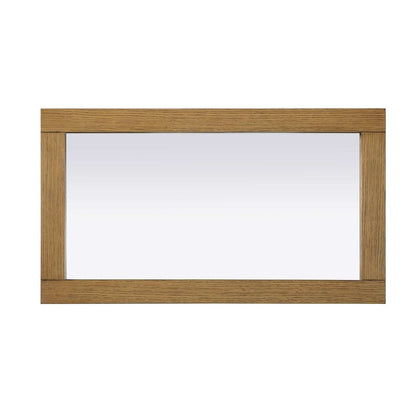 Noah Wooden Rectangle Mirror 18 x 32 in Honey Teak