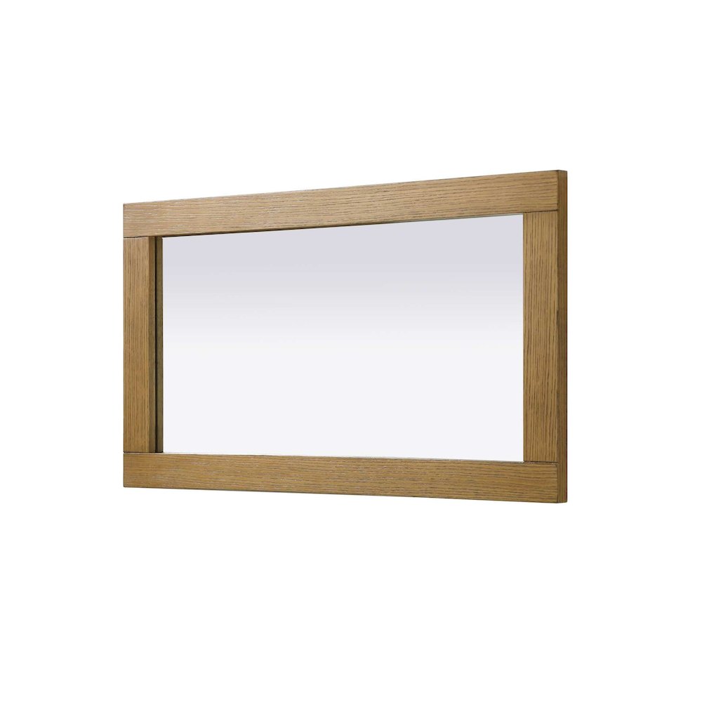 Noah Wooden Rectangle Mirror 18 x 32 in Honey Teak
