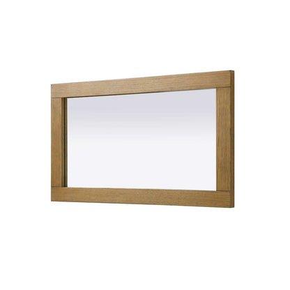 Noah Wooden Rectangle Mirror 18 x 32 in Honey Teak