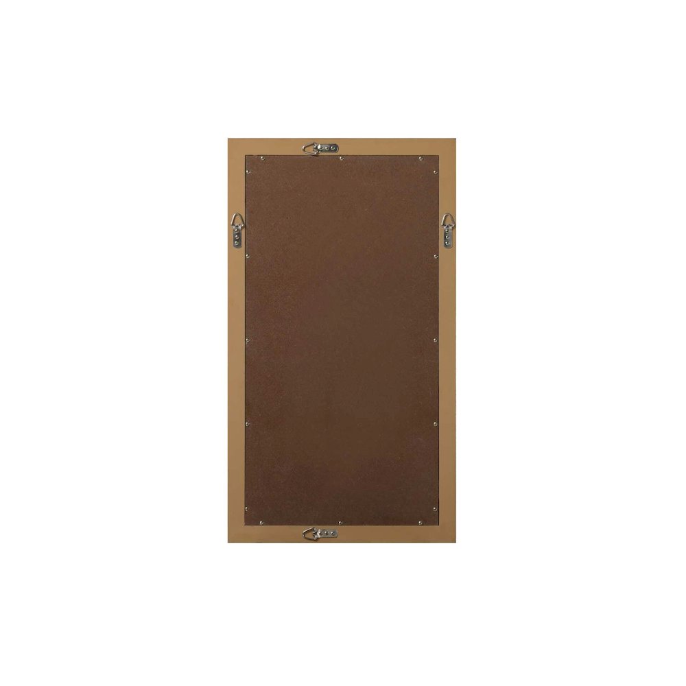 Noah Wooden Rectangle Mirror 18 x 32 in Honey Teak