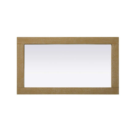 Noah Wooden Rectangle Mirror 18 x 32 in Linen Oak