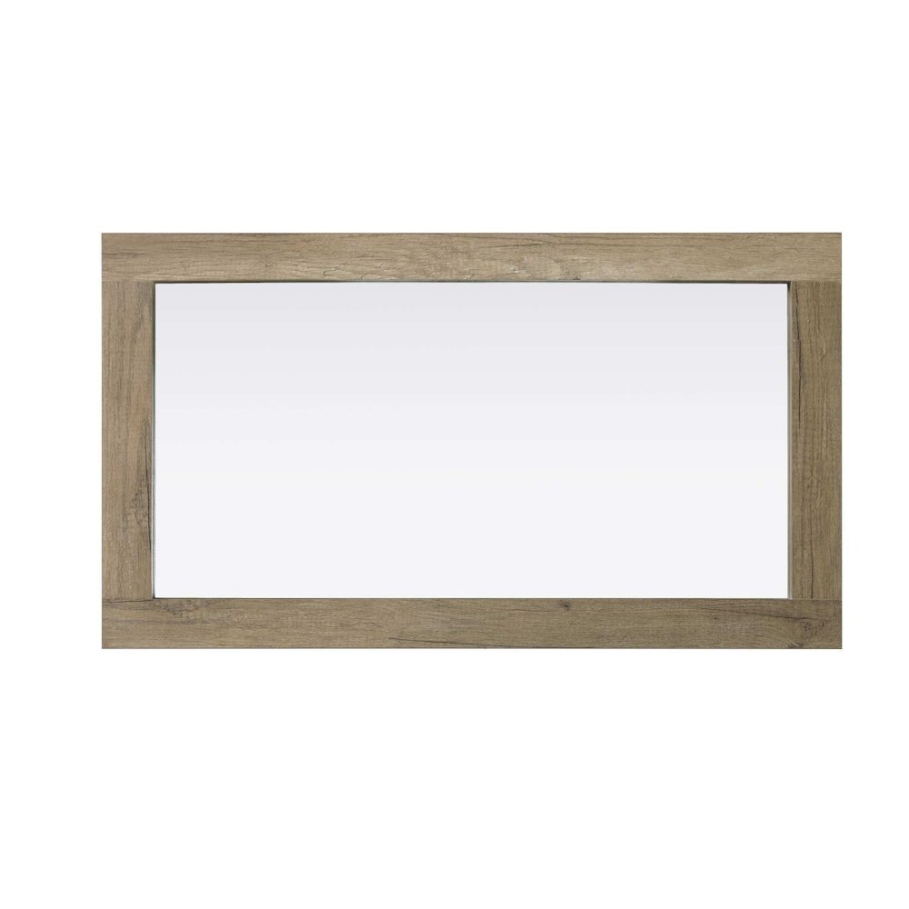 Noah Wooden Rectangle Mirror 18 x 32 in Natural Oak