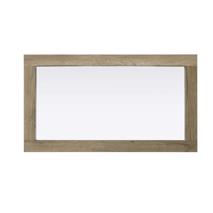 Noah Wooden Rectangle Mirror 18 x 32 in Natural Oak