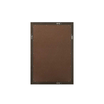 Noah Wooden Rectangle Mirror 22 x 32 in Chocolate Oak