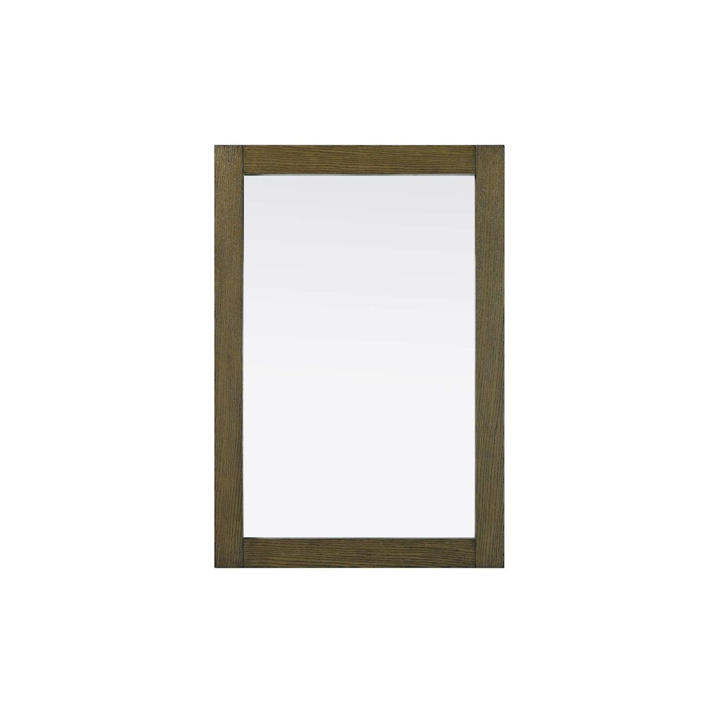 Noah Wooden Rectangle Mirror 22 x 32 in Hazel Oak