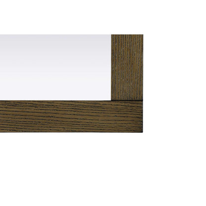 Noah Wooden Rectangle Mirror 22 x 32 in Hazel Oak