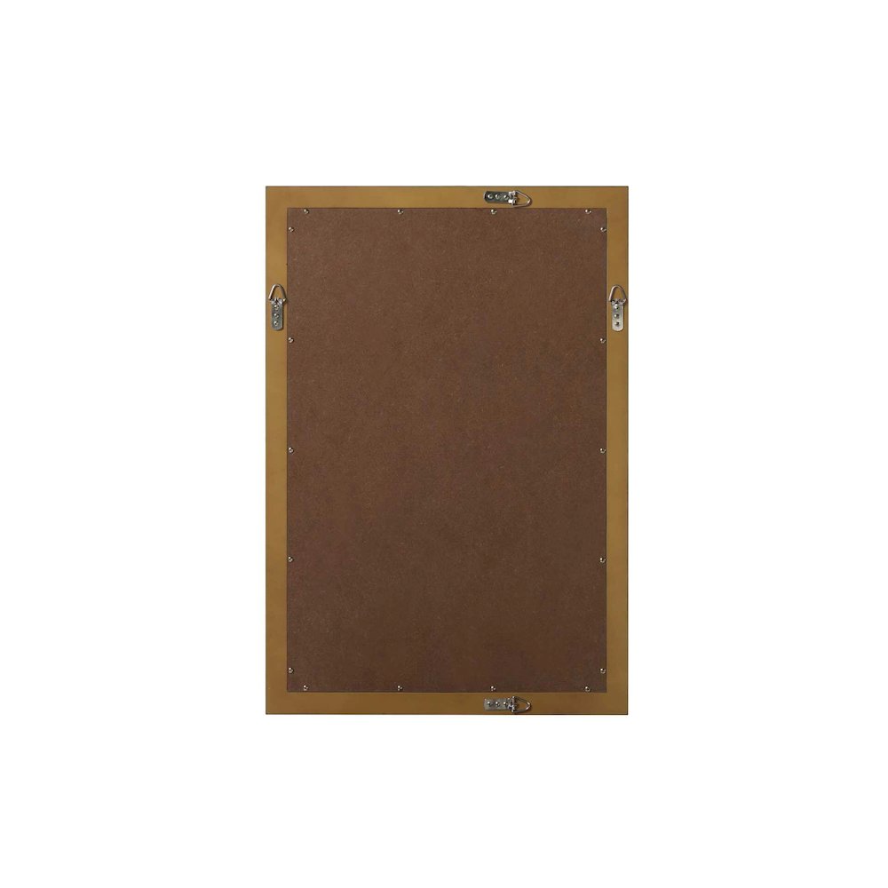 Noah Wooden Rectangle Mirror 22 x 32 in Hazel Oak