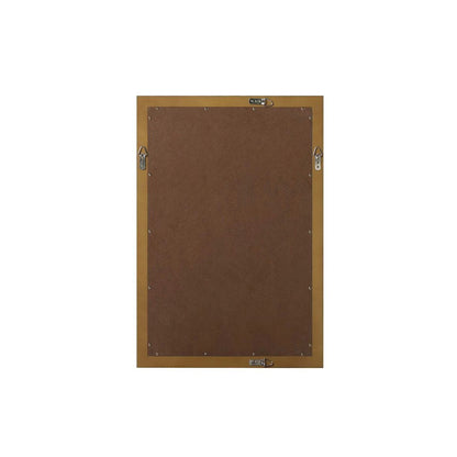 Noah Wooden Rectangle Mirror 22 x 32 in Hazel Oak