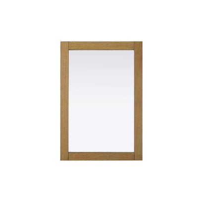 Noah Wooden Rectangle Mirror 22 x 32 in Honey Teak