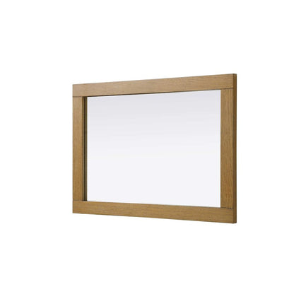 Noah Wooden Rectangle Mirror 22 x 32 in Honey Teak