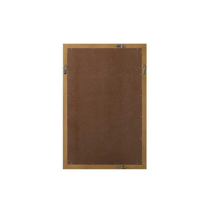 Noah Wooden Rectangle Mirror 24 x 36 in Linen Oak