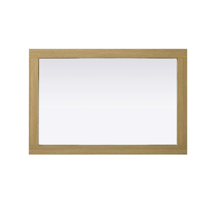 Noah Wooden Rectangle Mirror 24 x 36 in Honey Brown