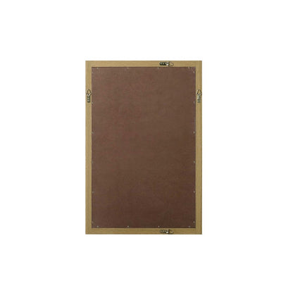 Noah Wooden Rectangle Mirror 24 x 36 in Honey Brown
