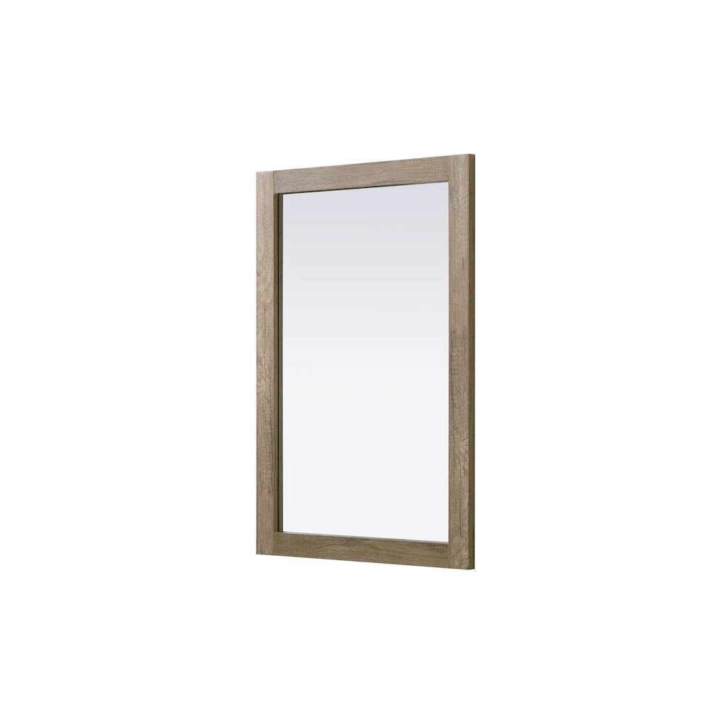 Noah Wooden Rectangle Mirror 24 x 36 in Natural Oak