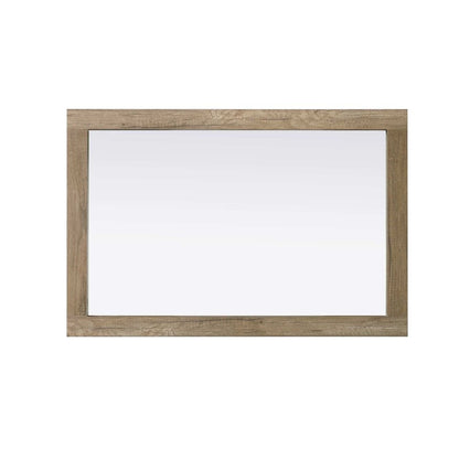 Noah Wooden Rectangle Mirror 24 x 36 in Natural Oak