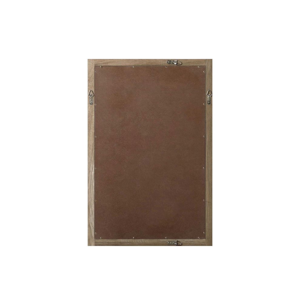 Noah Wooden Rectangle Mirror 24 x 36 in Natural Oak