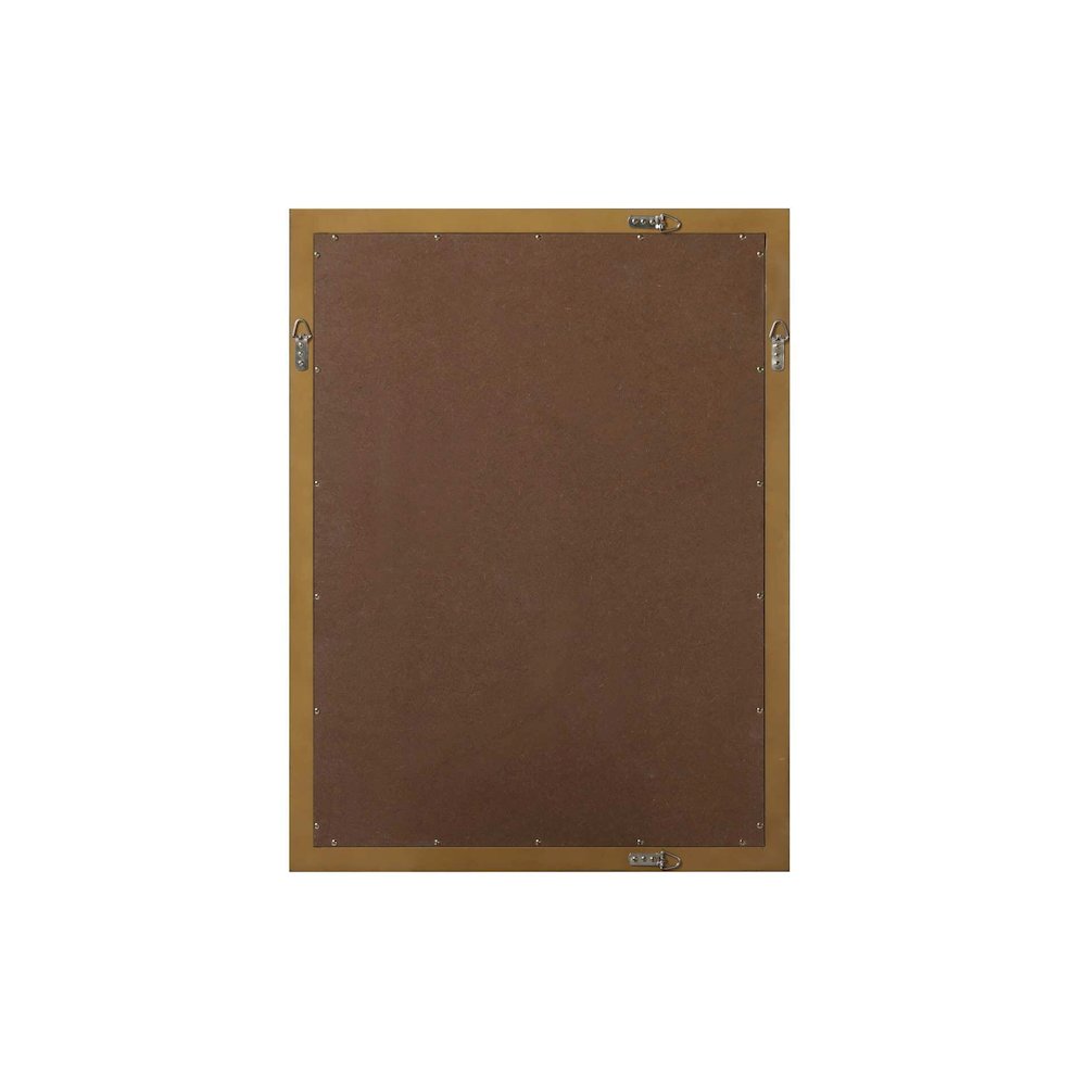 Noah Wooden Rectangle Mirror 27 x 36 in Hazel Oak