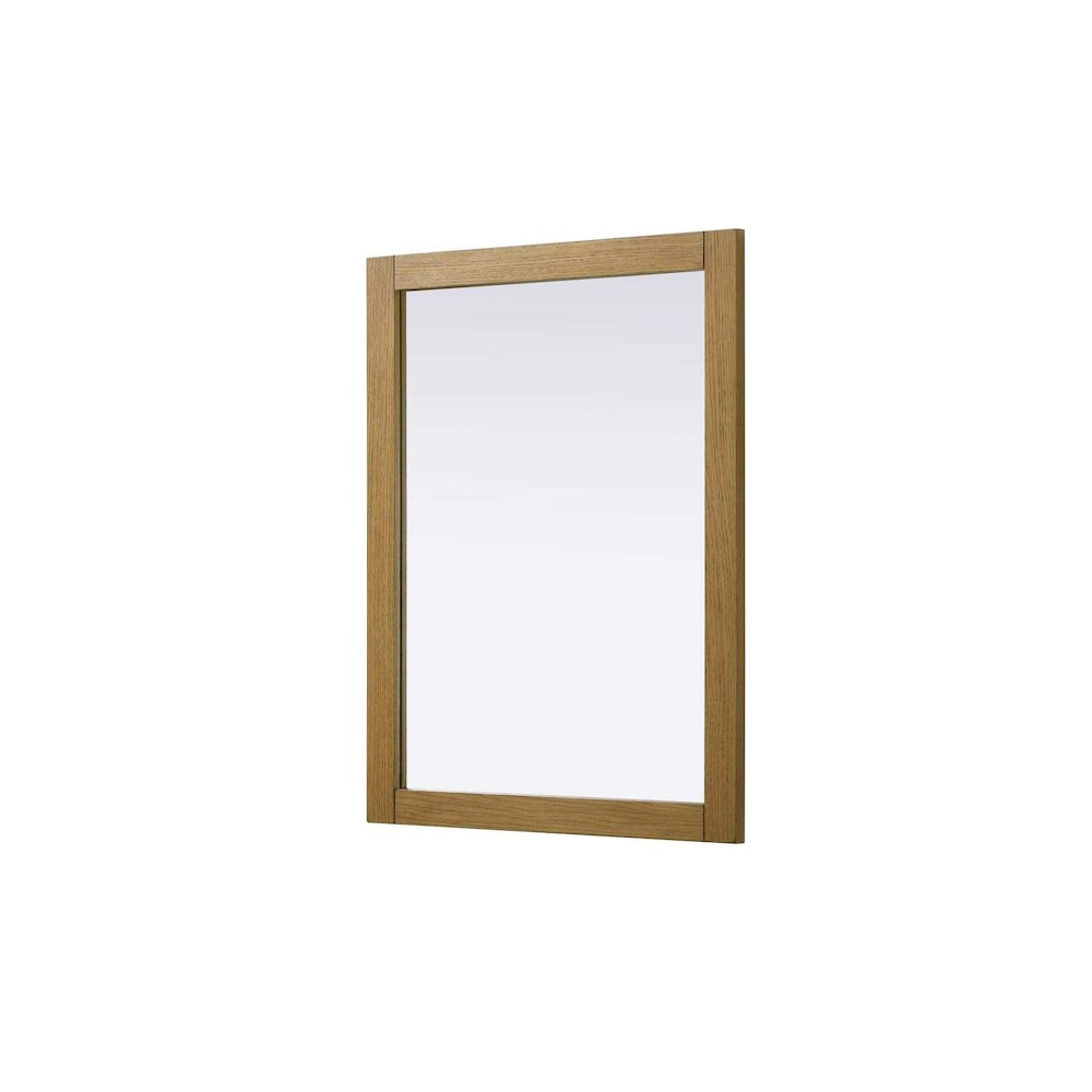 Noah Wooden Rectangle Mirror 27 x 36 in Honey Teak