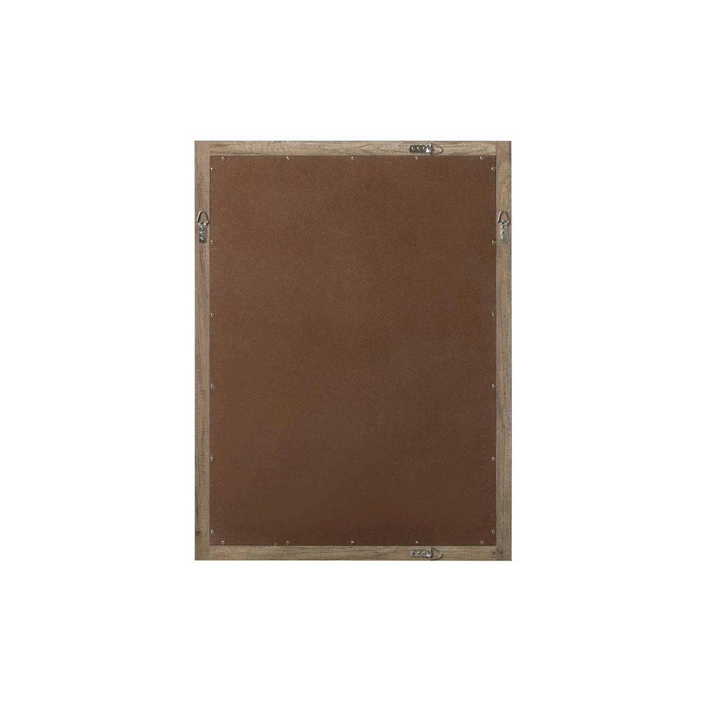 Noah Wooden Rectangle Mirror 27 x 36 in Natural Oak
