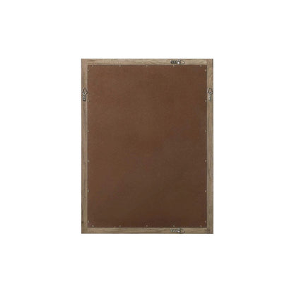 Noah Wooden Rectangle Mirror 27 x 36 in Natural Oak