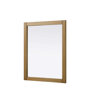 Noah Wooden Rectangle Mirror 30 x 36 in Honey Teak