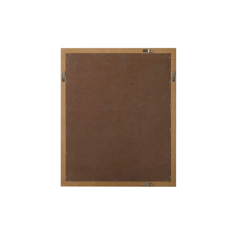 Noah Wooden Rectangle Mirror 30 x 36 in Linen Oak