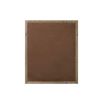 Noah Wooden Rectangle Mirror 30 x 36 in Natural Oak