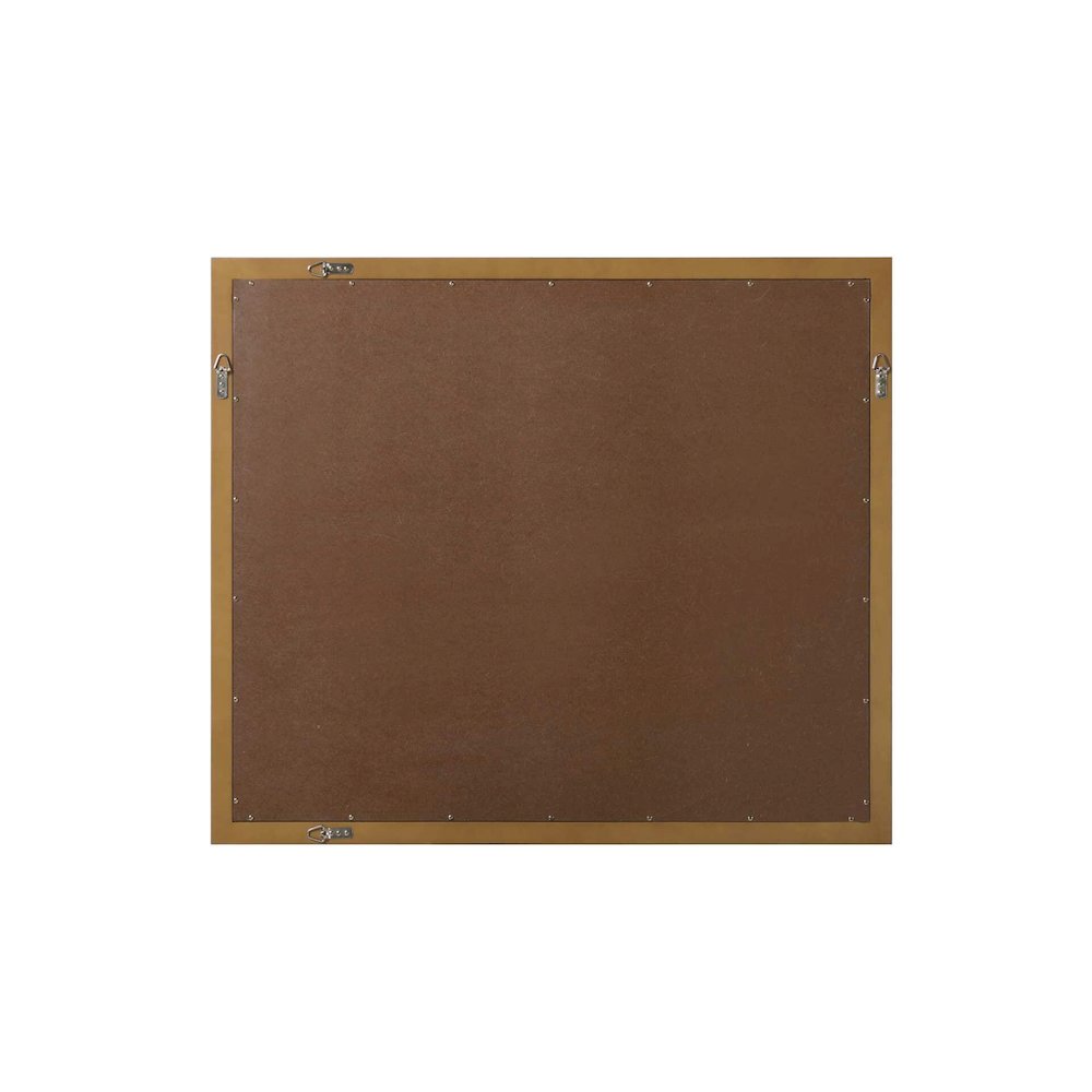 Noah Wooden Rectangle Mirror 42 x 36 in Hazel Oak