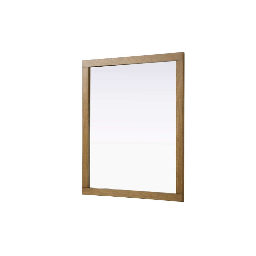 Noah Wooden Rectangle Mirror 42 x 36 in Honey Teak