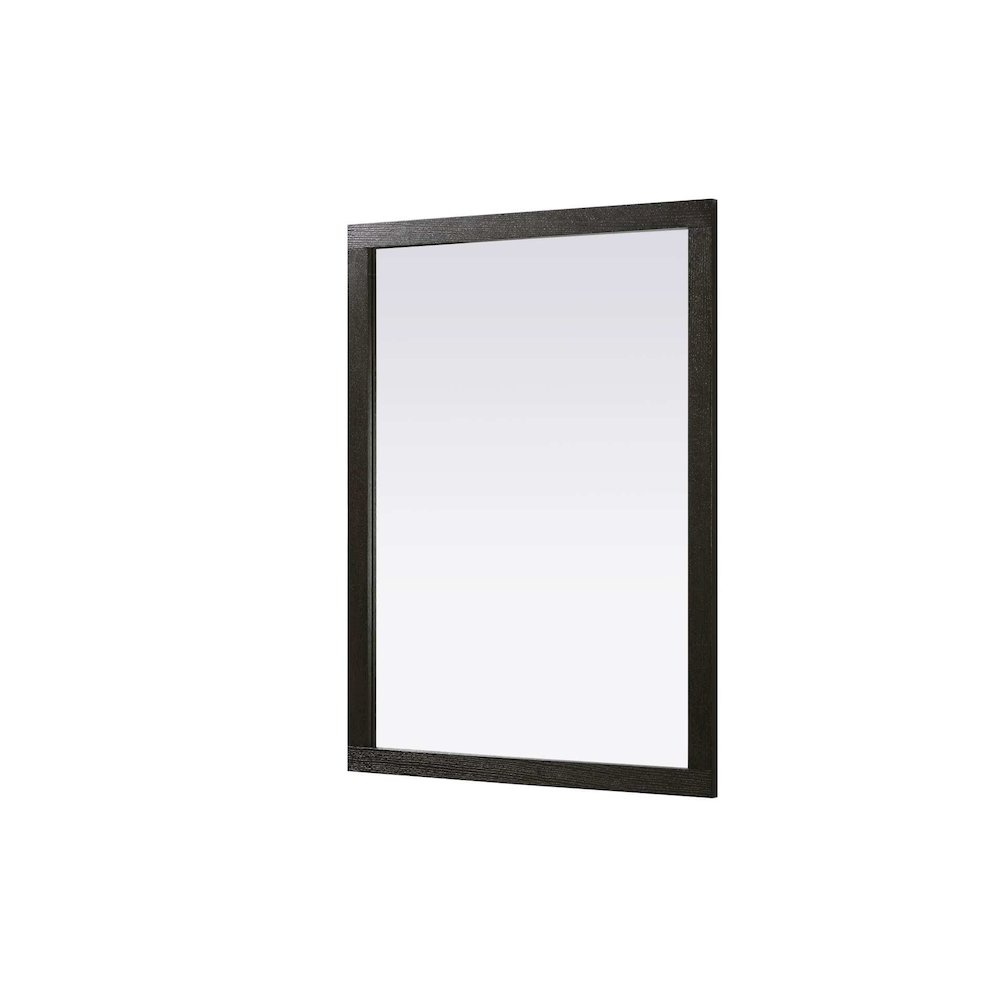 Noah Wooden Rectangle Mirror 48 x 36 in Chocolate Oak