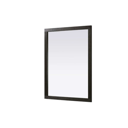 Noah Wooden Rectangle Mirror 48 x 36 in Chocolate Oak