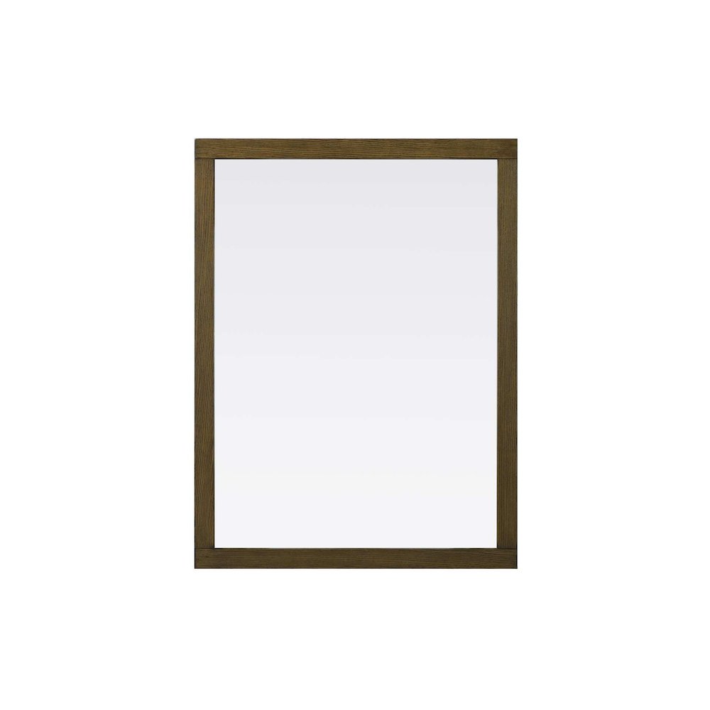 Noah Wooden Rectangle Mirror 48 x 36 in Hazel Oak