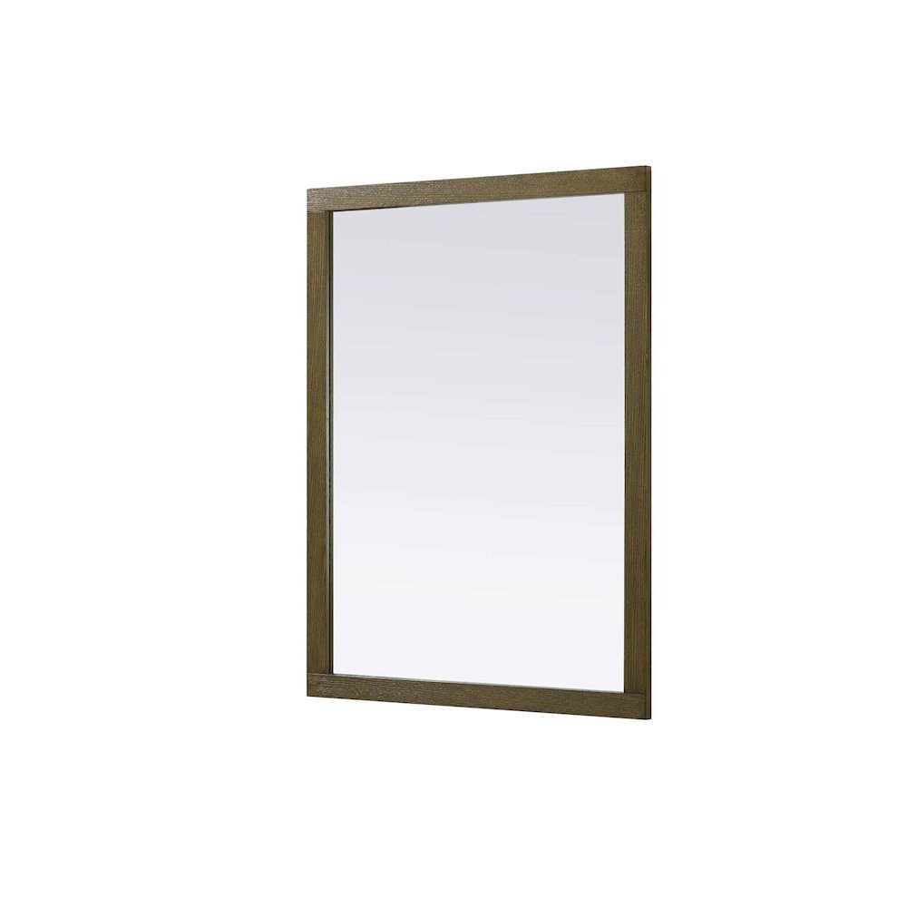 Noah Wooden Rectangle Mirror 48 x 36 in Hazel Oak