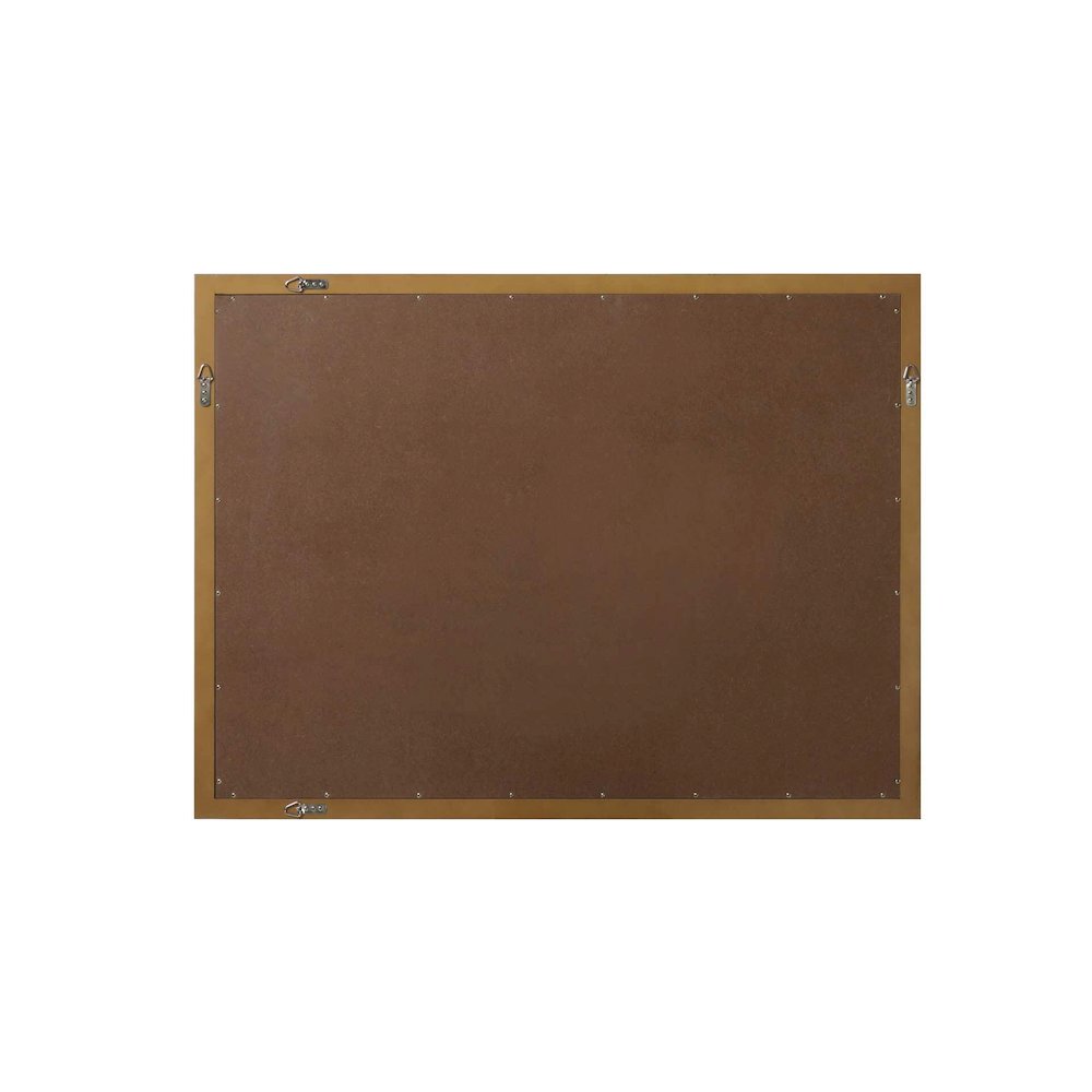Noah Wooden Rectangle Mirror 48 x 36 in Hazel Oak