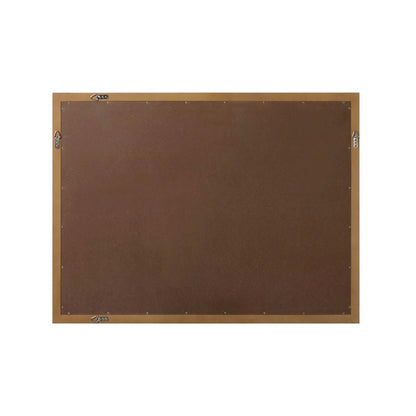 Noah Wooden Rectangle Mirror 48 x 36 in Linen Oak