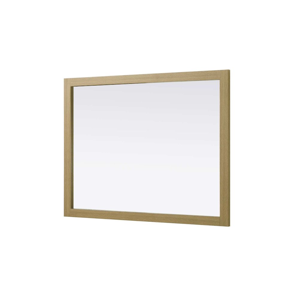 Noah Wooden Rectangle Mirror 48 x 36 in Honey Brown