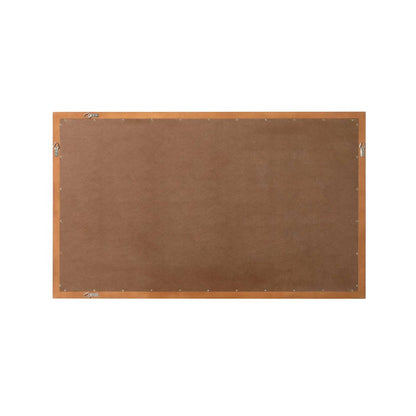 Noah Wooden Rectangle Mirror 60 x 36 in Brandy Walnut