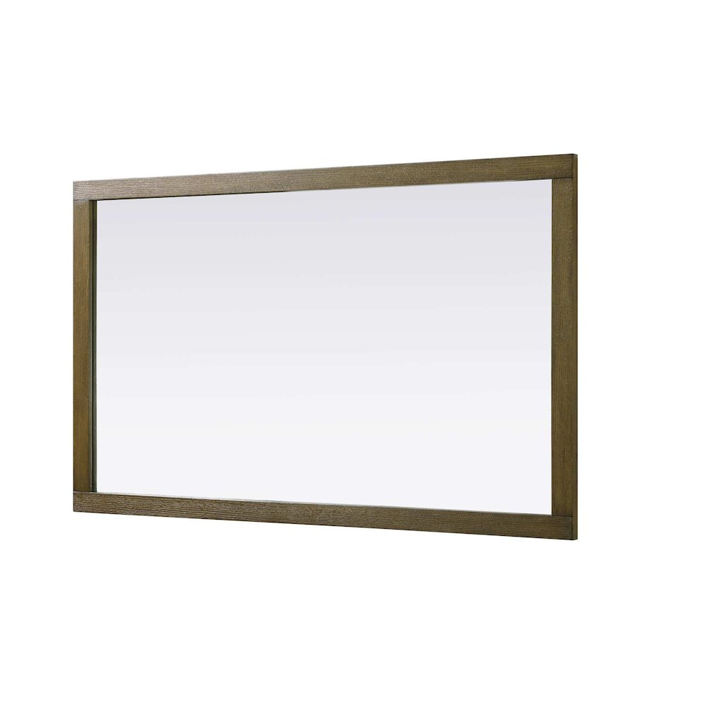 Noah Wooden Rectangle Mirror 60 x 36 in Hazel Oak