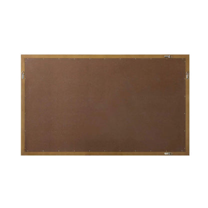 Noah Wooden Rectangle Mirror 60 x 36 in Hazel Oak